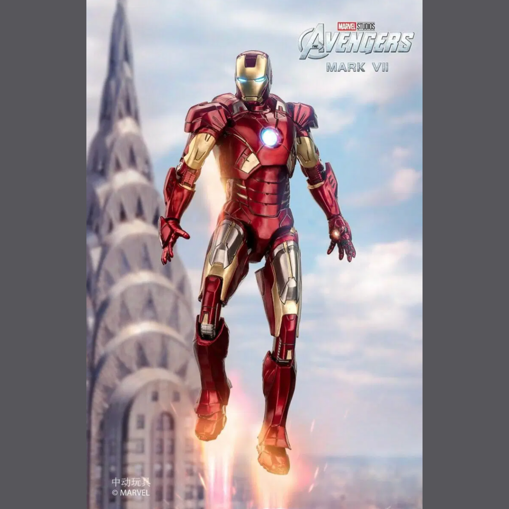 Mô hình Iron Man Mark 7 (MK7) 1:10 ZDToys
