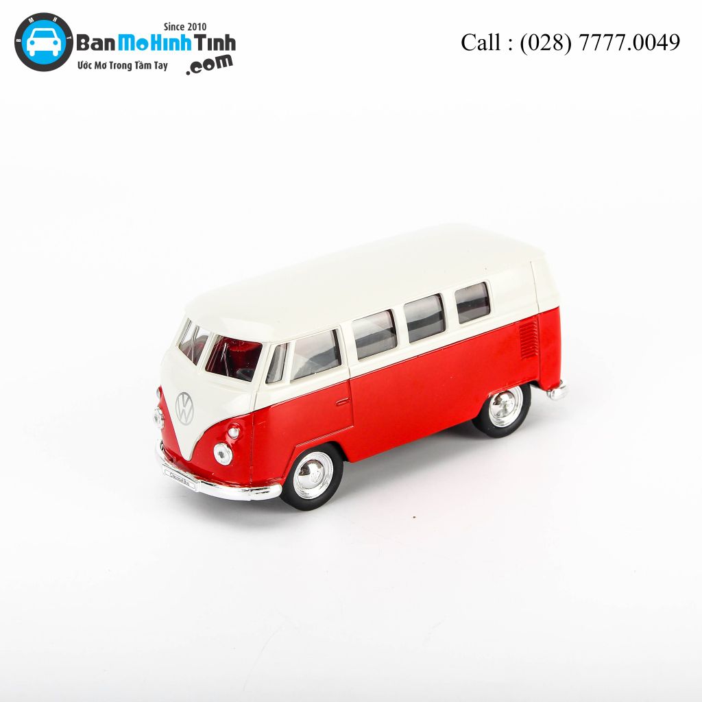 Mô hình xe Volkswagen T1 Classical Bus Red 1:36 Welly- 49764