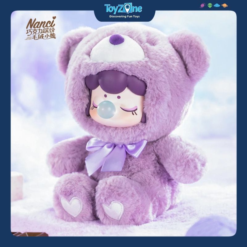 Mô hình Blind box Gấu bông Nanci Colorful Chocolate Cutie Bears ( Chú Gấu Socola Sặc Sỡ ) ROLIFE