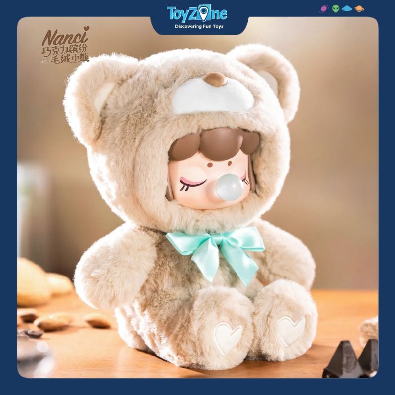 Mô hình Blind box Gấu bông Nanci Colorful Chocolate Cutie Bears ( Chú Gấu Socola Sặc Sỡ ) ROLIFE