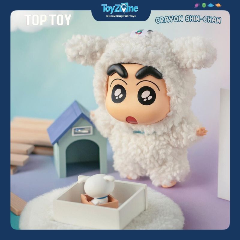 Mô hình Blind box Crayon Shin-Chan Dress Up Party Series Vinyl Plush ( Tiệc Hóa Trang ) TOP TOY