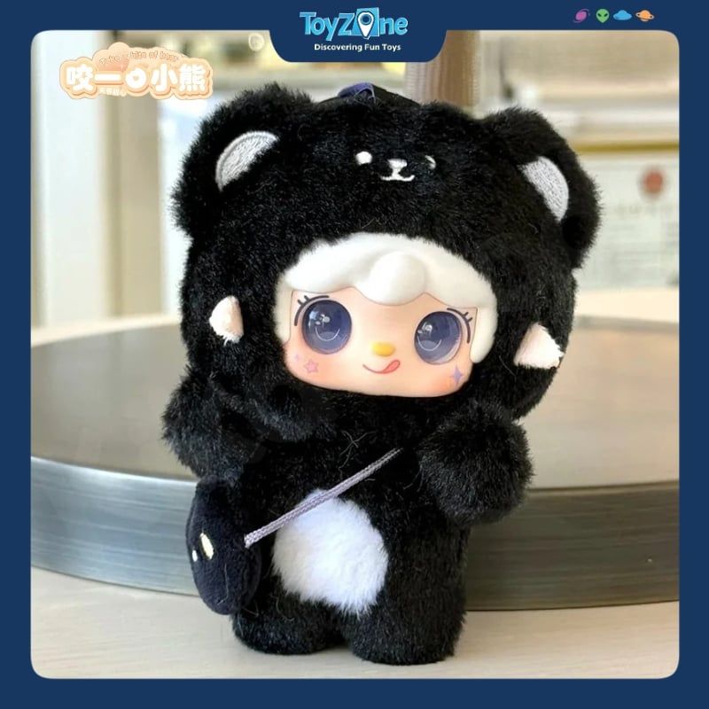 Mô hình Blind box Móc khóa Gấu bông Yooki Take a Bite of the Bear V4 YALLI STUDIO