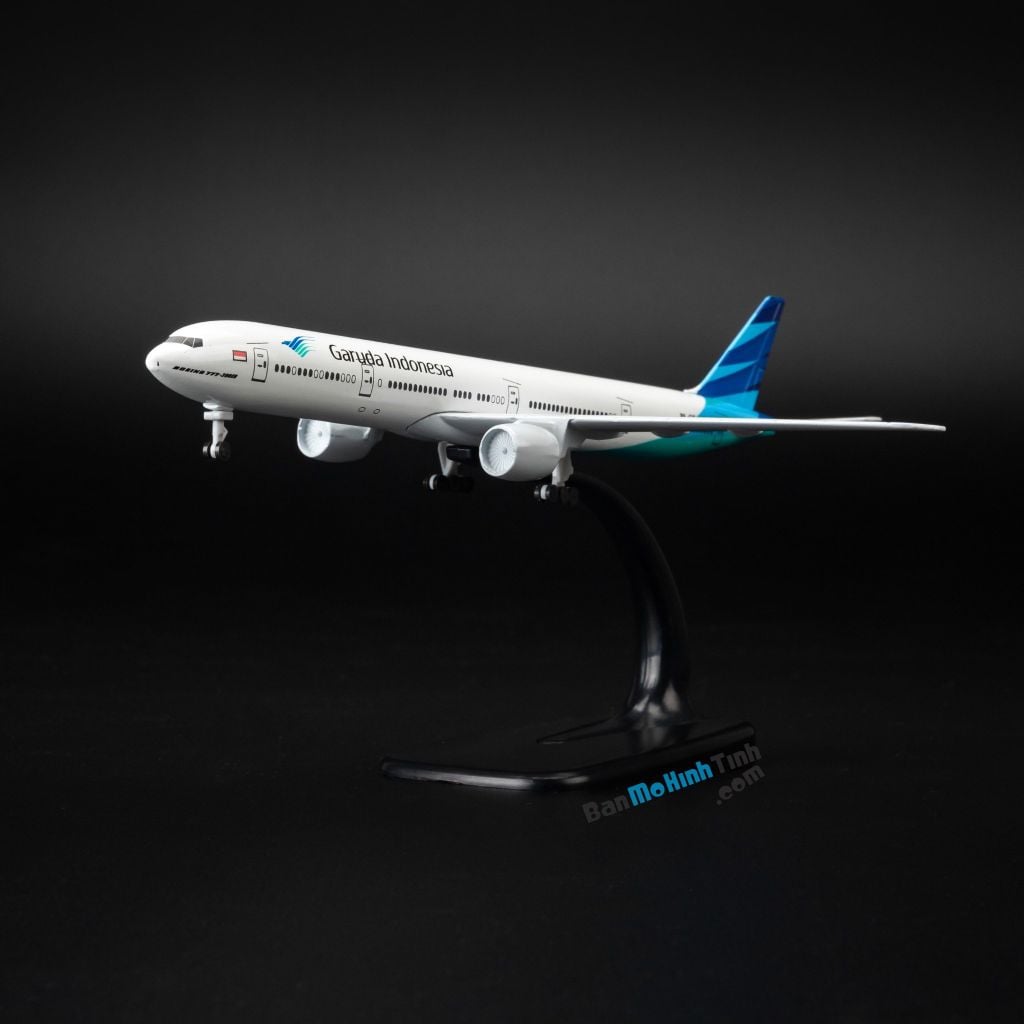 Mô hình máy bay tĩnh Garuda Indonesia Boeing B777 20cm Everfly giá rẻ (6)