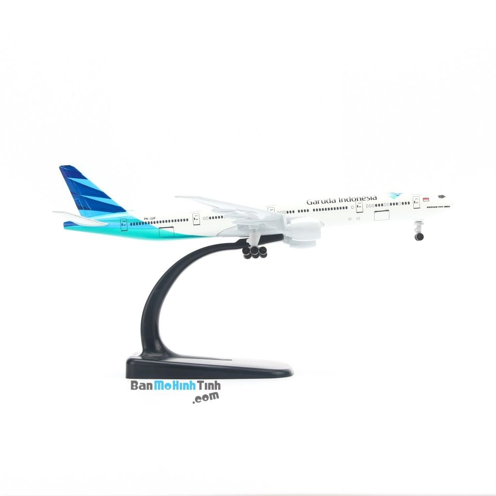 Mô hình máy bay tĩnh Garuda Indonesia Boeing B777 20cm Everfly giá rẻ (3)