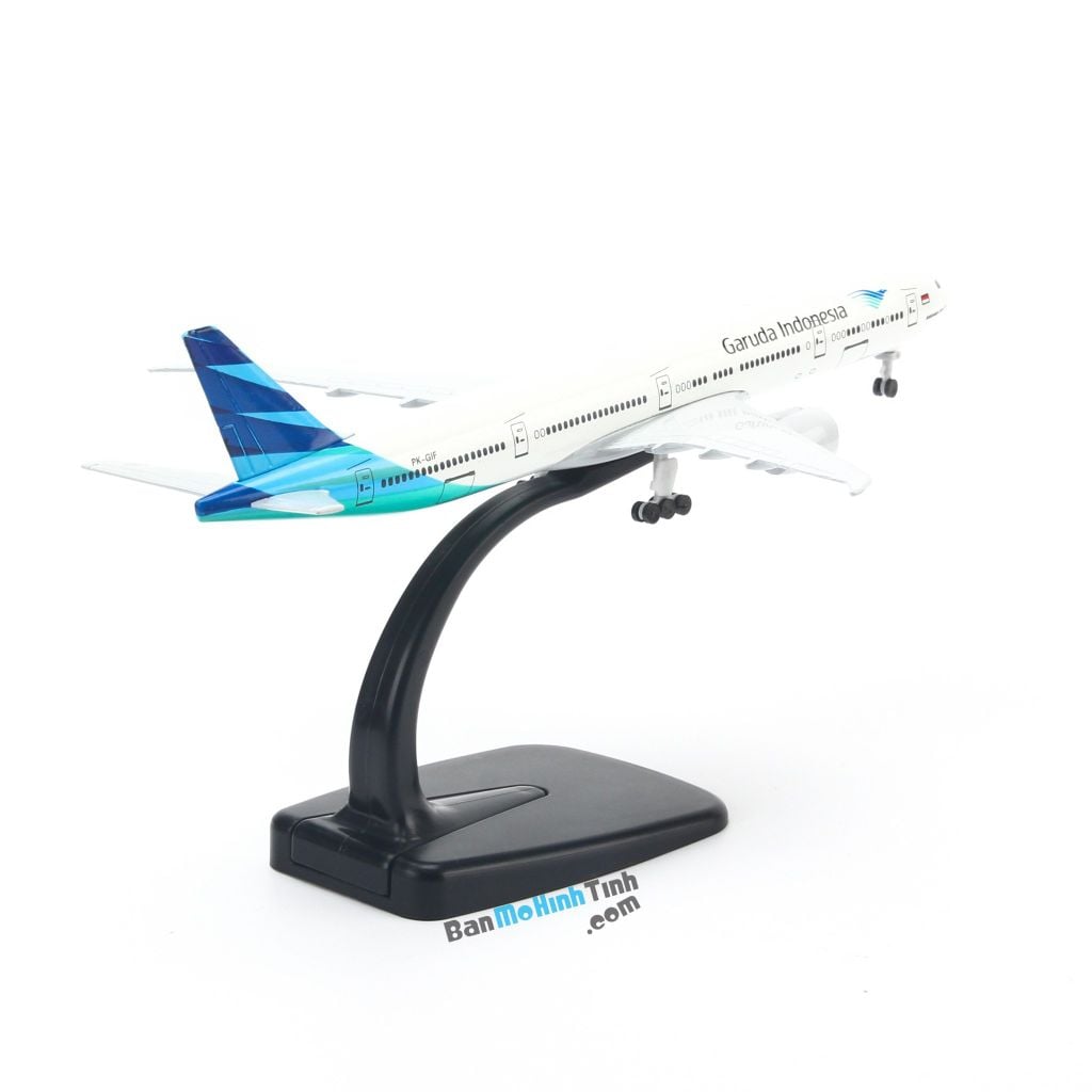 Mô hình máy bay tĩnh Garuda Indonesia Boeing B777 20cm Everfly giá rẻ (4)