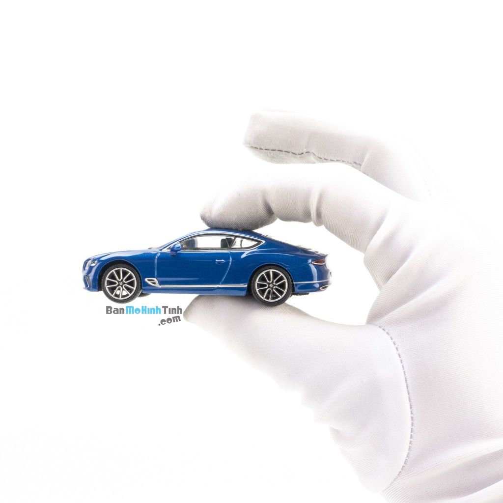 Mô hình xe siêu sang Bentley Continental GT Blue 1:64 MiniGT giá rẻ (6)