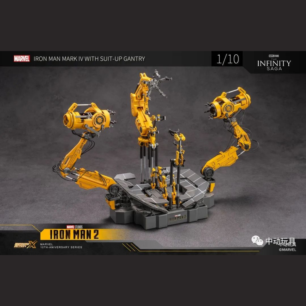Mô hình Iron Man The Infinity Saga Armor Demolition Station 1:10 ZD Toys