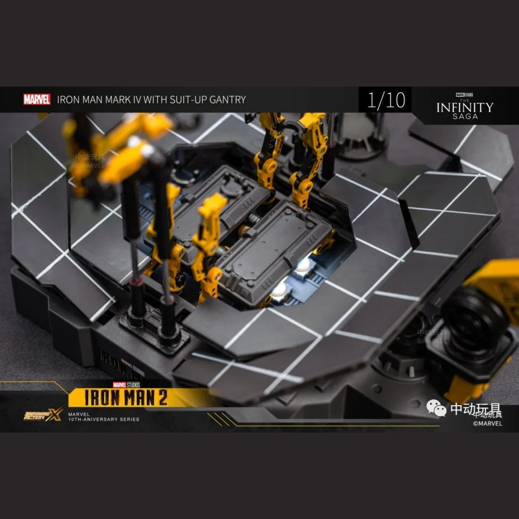 Mô hình Iron Man The Infinity Saga Armor Demolition Station 1:10 ZD Toys