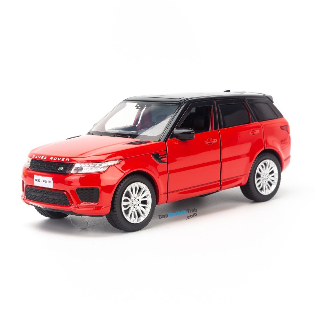 Mô hình xe Land Rover Range Rover Sport 1:32 Jackiekim Red (1)
