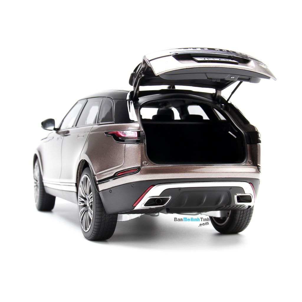 Mô hình xe Land Rover Range Rover Velar Brown 1:18 LCD (17)