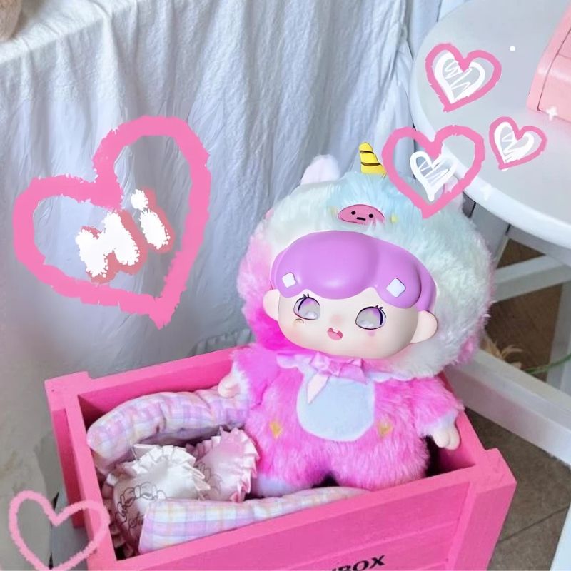 Mô hình Blind box Gấu bông Baby Billie V2 Bear Pijama Party ( Bữa Tiệc Ngủ V2 ) THREE BABIES TOY