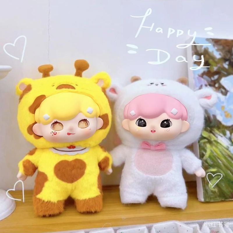 Mô hình Blind box Gấu bông Baby Billie V2 Bear Pijama Party ( Bữa Tiệc Ngủ V2 ) THREE BABIES TOY
