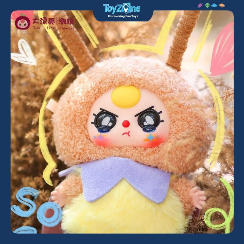 Mô hình Blind box Móc khóa Gấu bông Baby Three Small Insects ( Côn Trùng Nhỏ ) BABY THREE