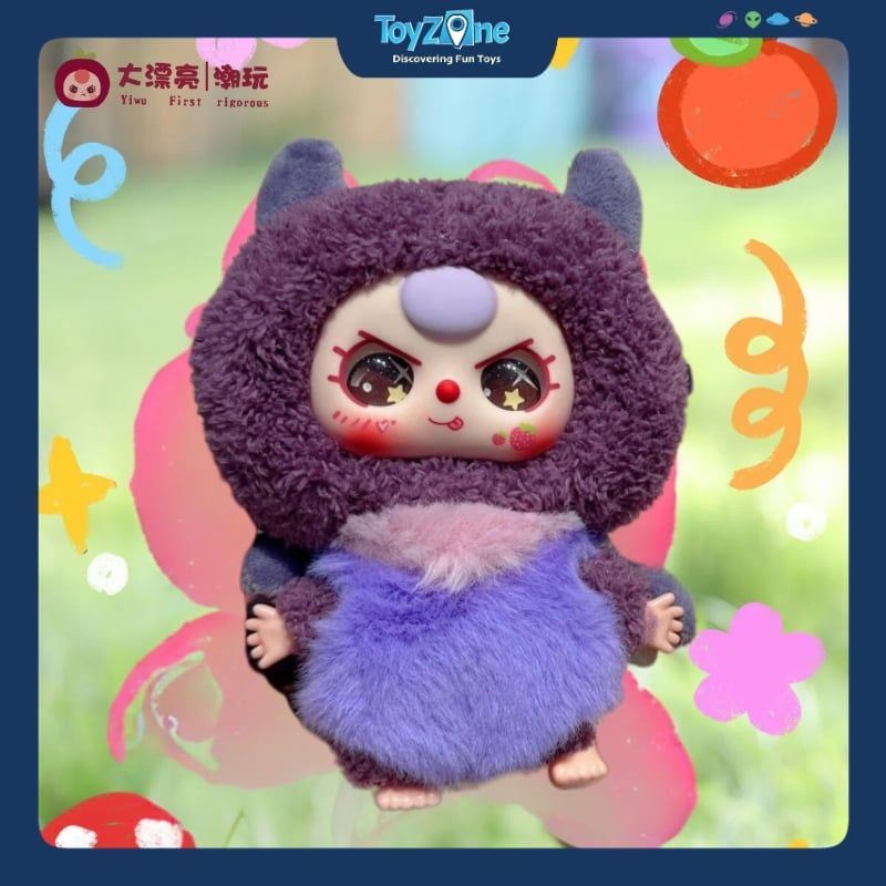 Mô hình Blind box Móc khóa Gấu bông Baby Three Small Insects ( Côn Trùng Nhỏ ) BABY THREE