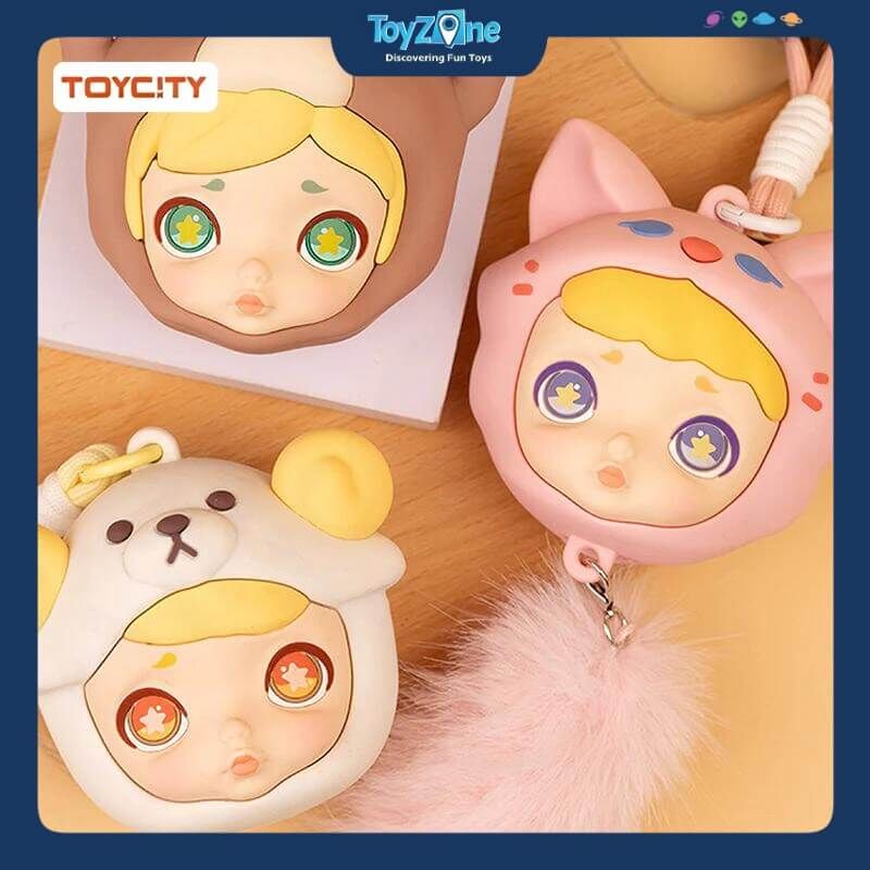 Mô hình Blind box Móc khóa Túi Treo Laura Animal Earphones Pack TOYCITY