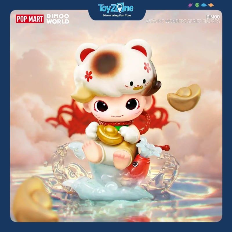 Mô hình đồ chơi Blind box Dimoo Weaving Wonders Series Figures ( Dệt Nên Những Điều Kỳ Diệu ) POP MART