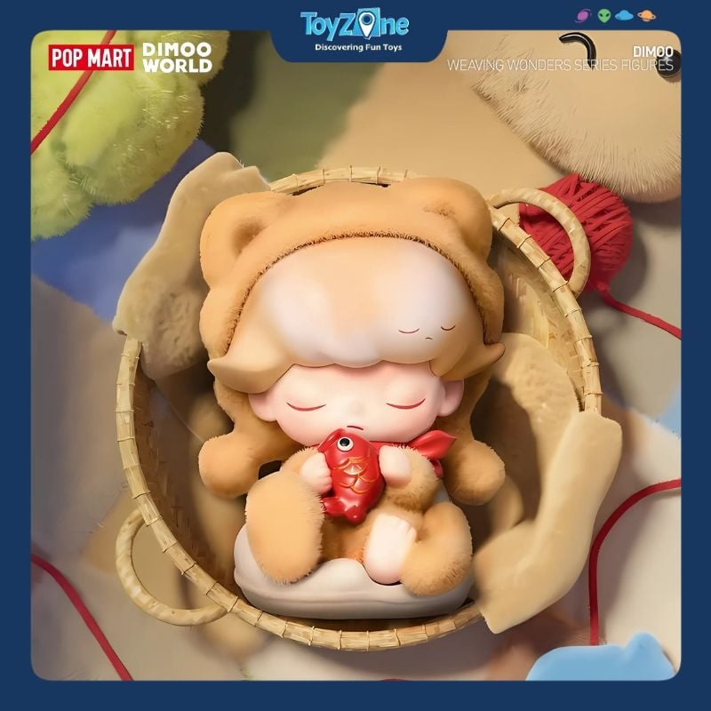 Mô hình đồ chơi Blind box Dimoo Weaving Wonders Series Figures ( Dệt Nên Những Điều Kỳ Diệu ) POP MART