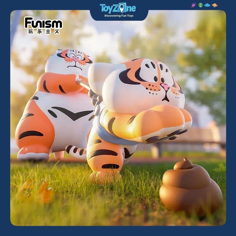 Mô hình đồ chơi Blind box I Am Not Tiger Fat Fatherly Love And Filial Piety ( Tình Phụ Tử Và Lòng Hiếu Thảo ) FUNISM