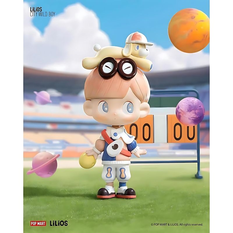 Mô hình đồ chơi Blind Box LiLiOS City Wild Boy Series Figures ( Cậu Bé Hoang Dã Trong Thành Phố ) POP MART