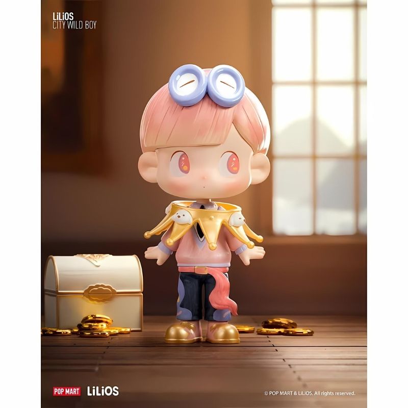 Mô hình đồ chơi Blind Box LiLiOS City Wild Boy Series Figures ( Cậu Bé Hoang Dã Trong Thành Phố ) POP MART