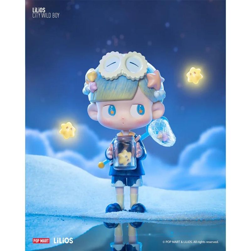 Mô hình đồ chơi Blind Box LiLiOS City Wild Boy Series Figures ( Cậu Bé Hoang Dã Trong Thành Phố ) POP MART