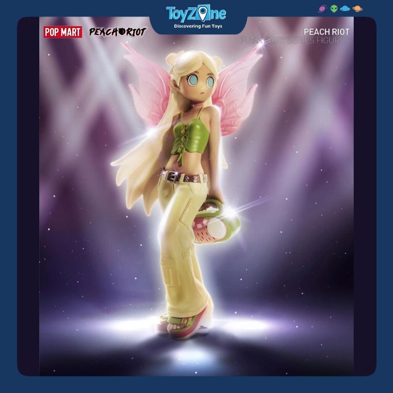 Mô hình đồ chơi Blind Box Peach Riot Punk Fairy Series Figures ( Nàng Tiên Punk ) POP MART