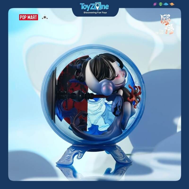 Mô hình đồ chơi Blind box Skull Panda The Mirage Series Figure ( Hào Quang ) POP MART