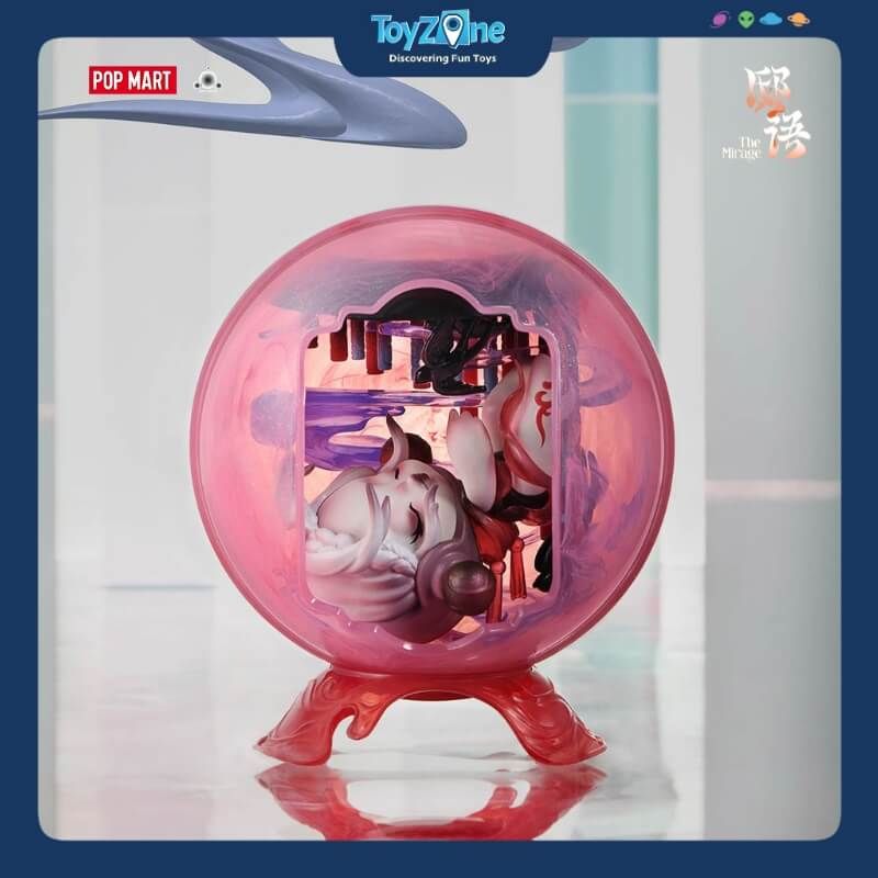 Mô hình đồ chơi Blind box Skull Panda The Mirage Series Figure ( Hào Quang ) POP MART