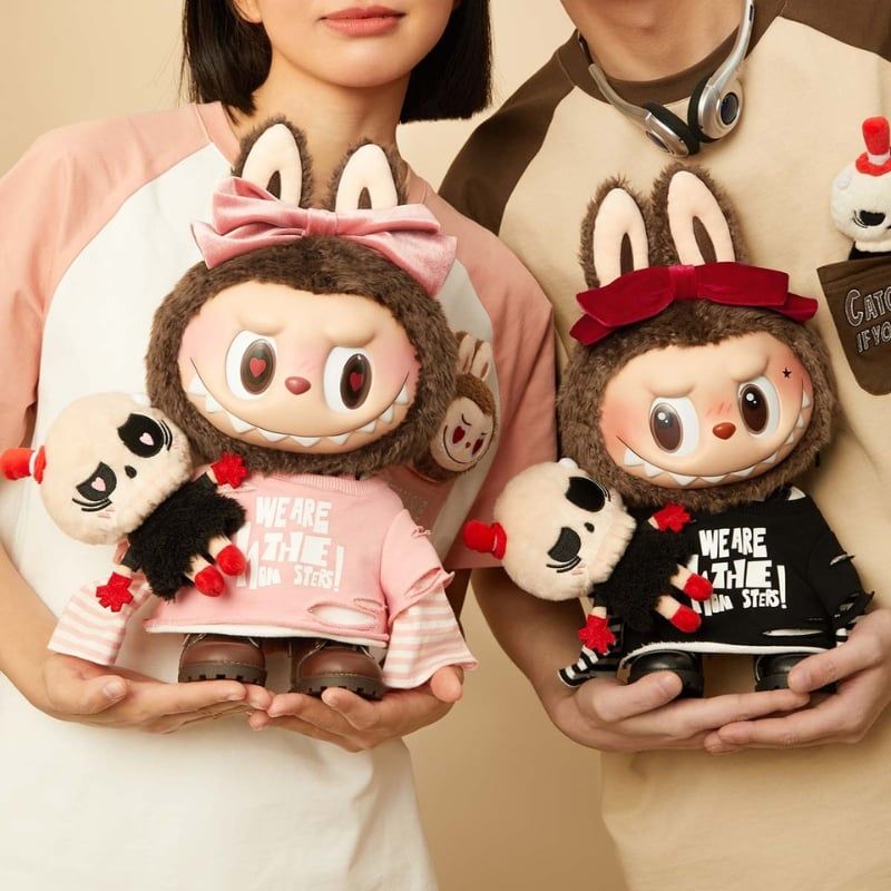 Mô hình Gấu bông Art Toys The Monsters Catch Me If You Like Me POP MART