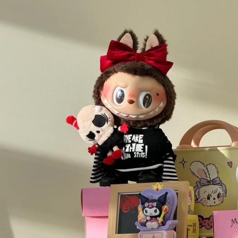 Mô hình Gấu bông Art Toys The Monsters Catch Me If You Like Me POP MART