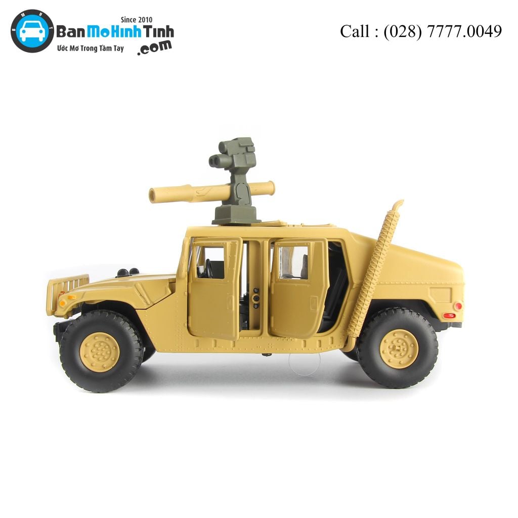 Mô hình xe quân sự Humvee M1046 1:32 Jackiekim