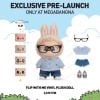 Mô hình Labubu The Monsters Flip With Me Vinyl Plush Doll 40cm POP MART