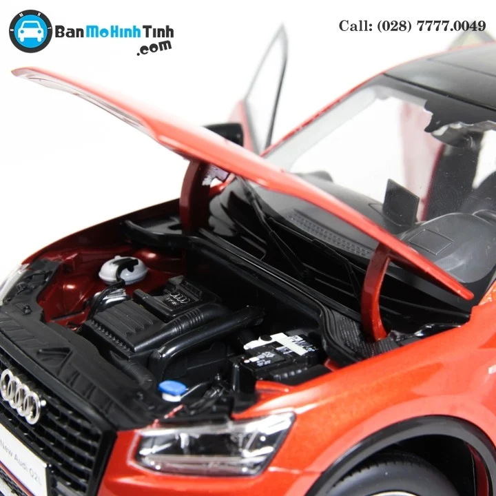 Mô hình xe Audi Q2 1:18 Dealer
