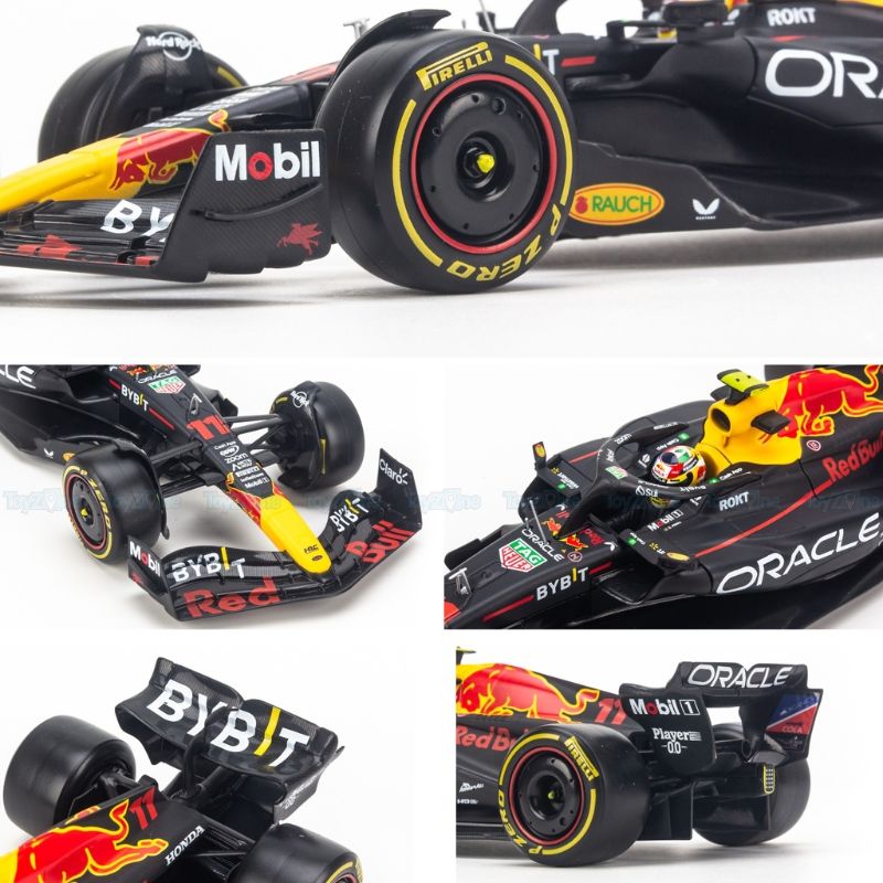 Mô hình xe F1 Oracle Red Bull Racing RB19 2023 1:24 Bburago