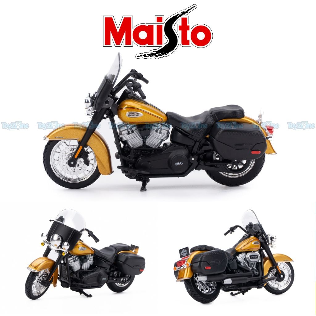 Mô hình xe mô tô Harley-Davidson Heritage Classic 2023 1:18 MAISTO