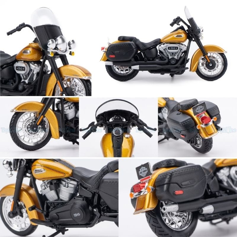 Mô hình xe mô tô Harley-Davidson Heritage Classic 2023 1:18 MAISTO