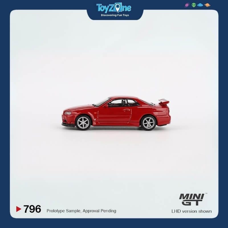 Mô hình xe Nissan Skyline GT-R R34 V-Spec II 1:64 MiniGT