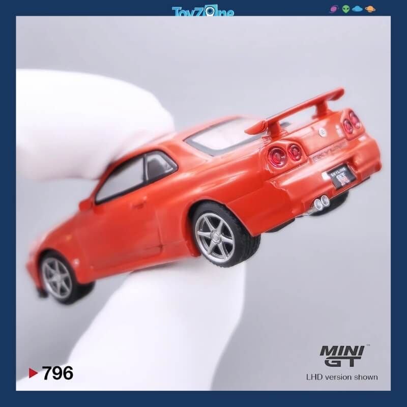 Mô hình xe Nissan Skyline GT-R R34 V-Spec II 1:64 MiniGT