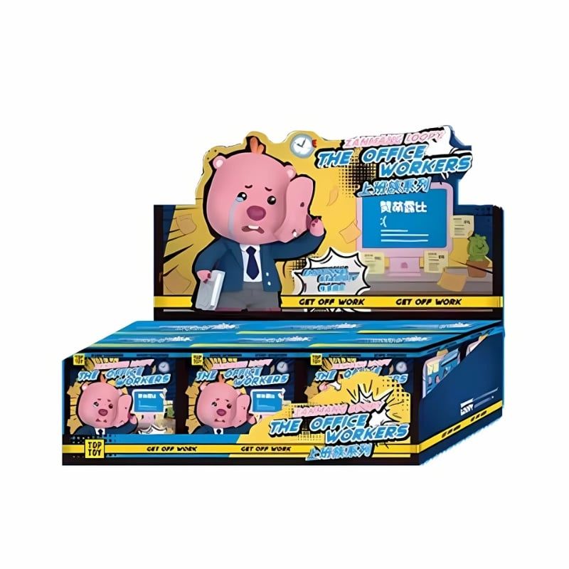Mô hình đồ chơi Blind box Zanmang Loopy The Office Workers Series ( Nhân Viên Văn Phòng ) TOP TOY