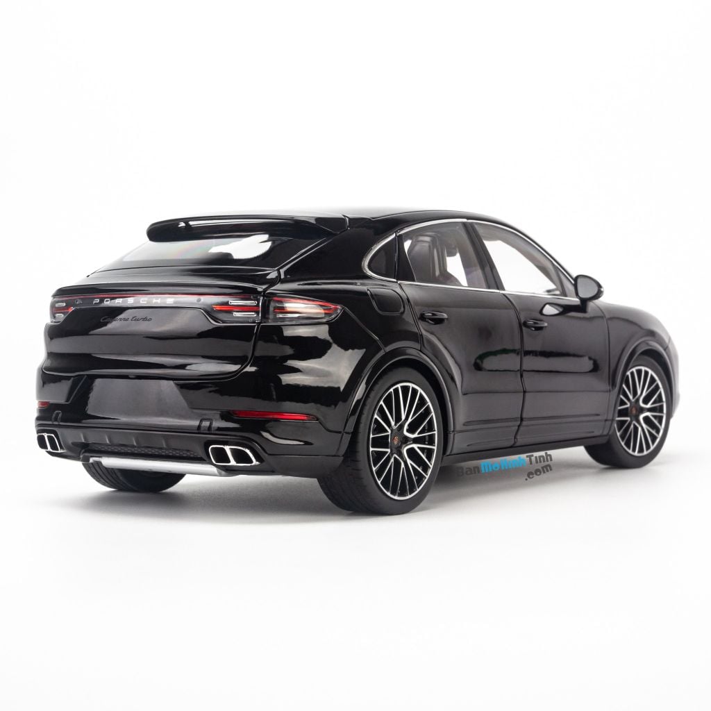 Mô hình xe suv Porsche Cayenne 2019 1:18 Norev Black (2)