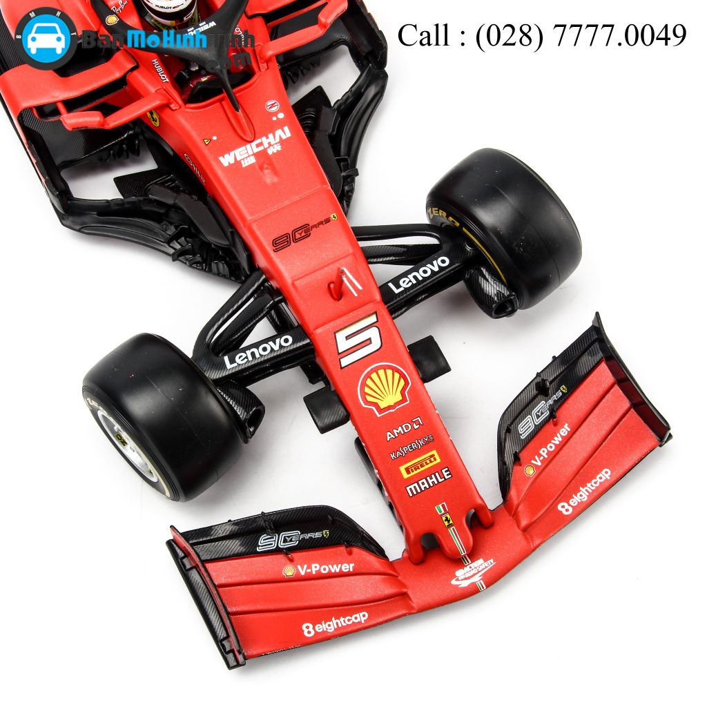Mô hình xe Ferrari F1 1:18 Bburago