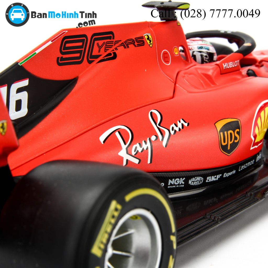 Mô hình xe Ferrari F1 1:18 Bburago