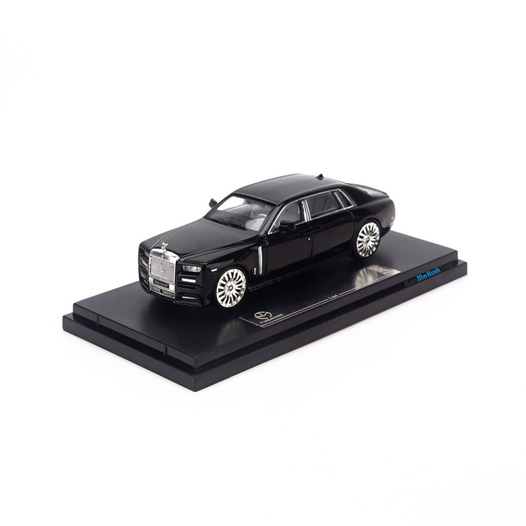 Mô hình xe Rolls Royce Mansory Phantom 1:64 Timemicro Black (1)