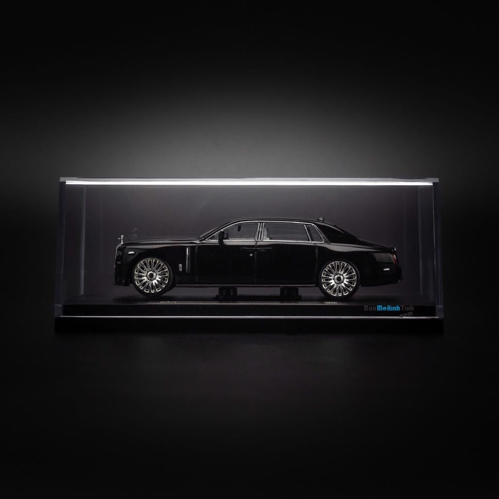 Mô hình xe Rolls Royce Mansory Phantom 1:64 Timemicro Black (7)