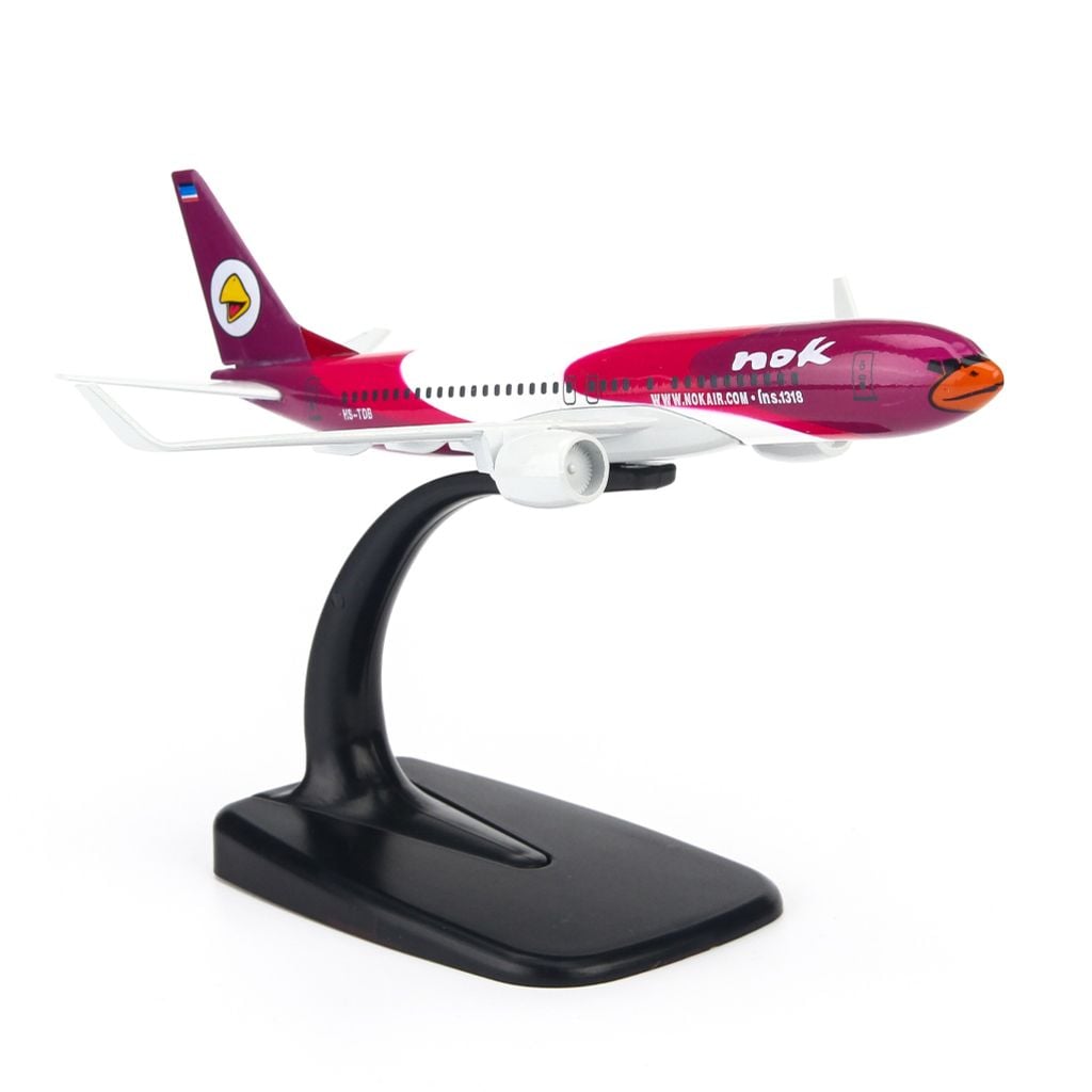 Mô hình máy bay tĩnh Nok Air Inspiron-1318 Boeing B737 16cm Everfly giá rẻ