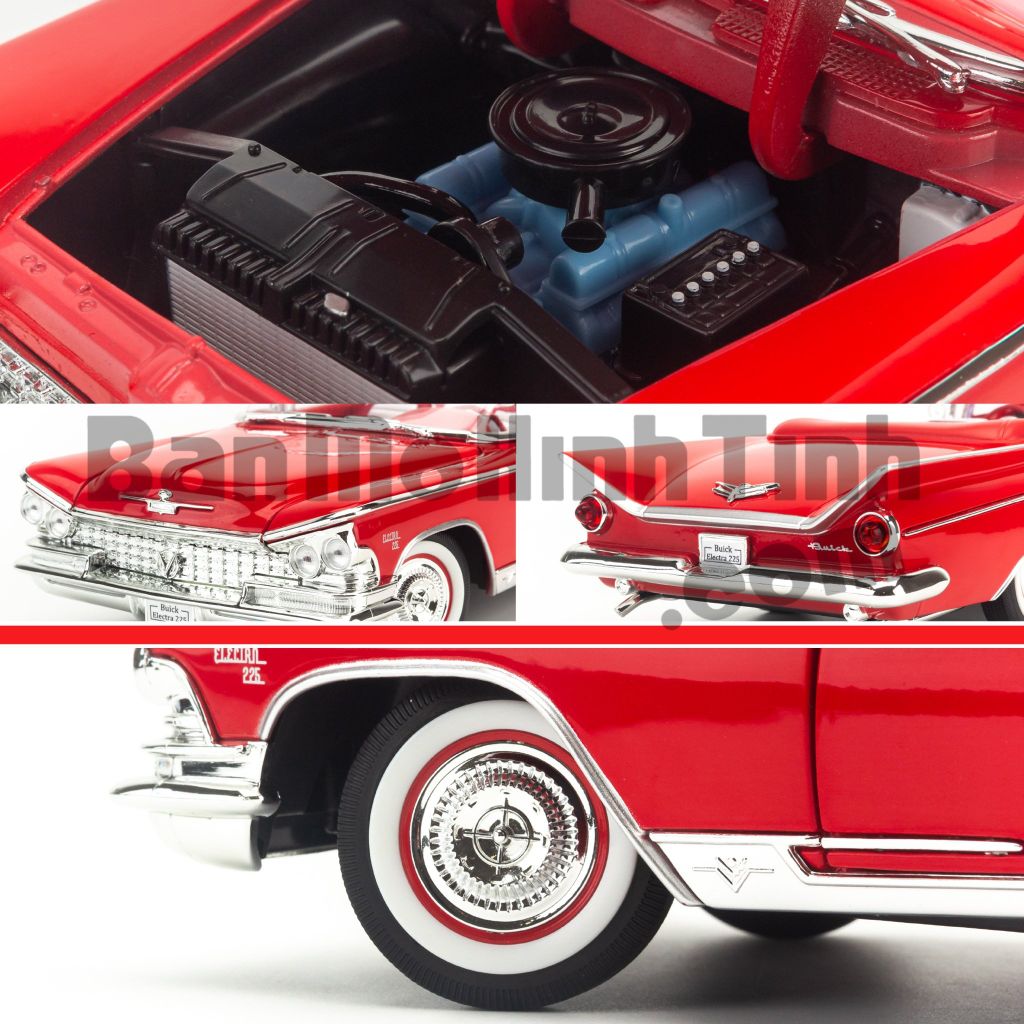 Mô hình xe Buick 225 Convertible 1959 1:18 Road Eagle