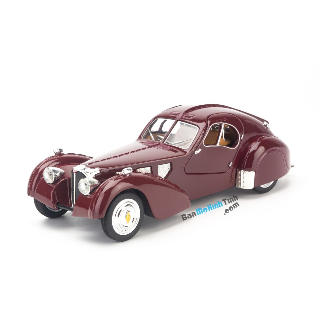 Mô hình xe cổ Bugatti Type 57SC 1:32 KHPO Red giá rẻ (2)