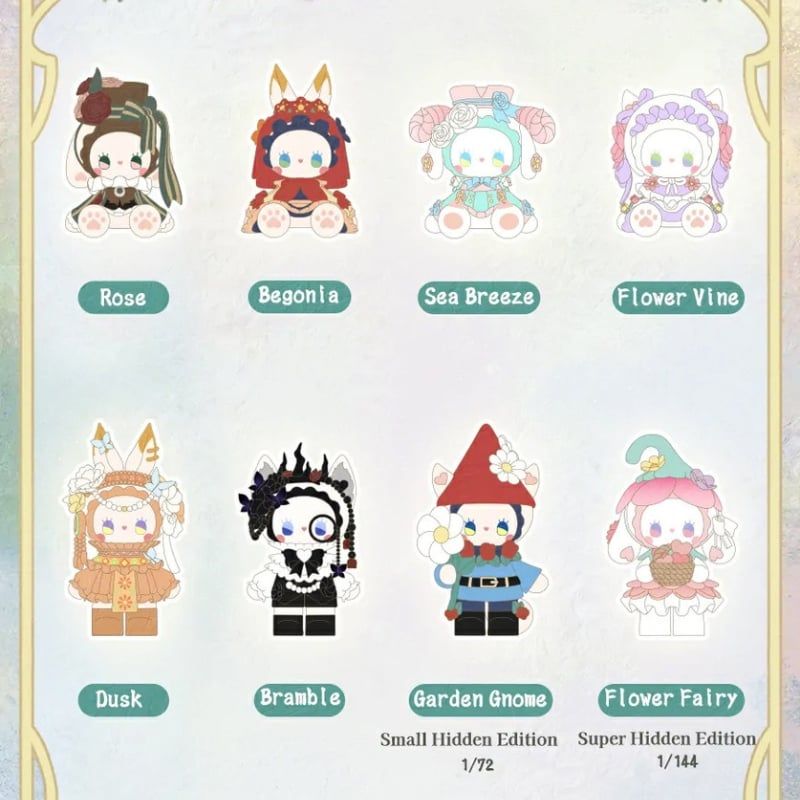 Mô hình đồ chơi Blind Box Emma Secret Forest Garden Dating Series ( Hẹn hò trong rừng bí mật ) MJ STUDIO