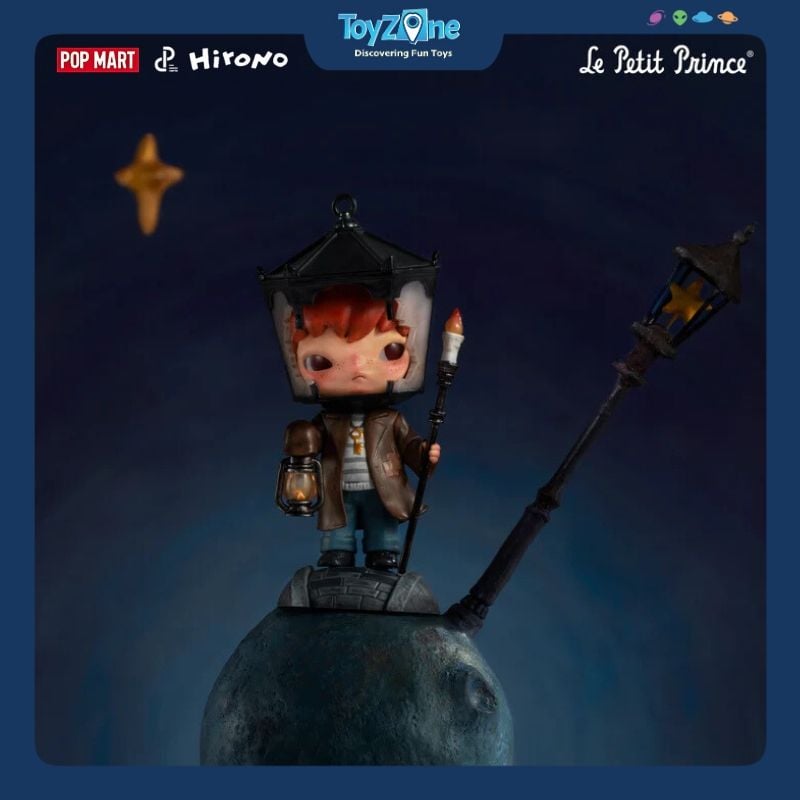 Mô hình đồ chơi Blind Box Hirono × Le Petit Prince ( Hoàng Tử Bé ) Series Figures POP MART