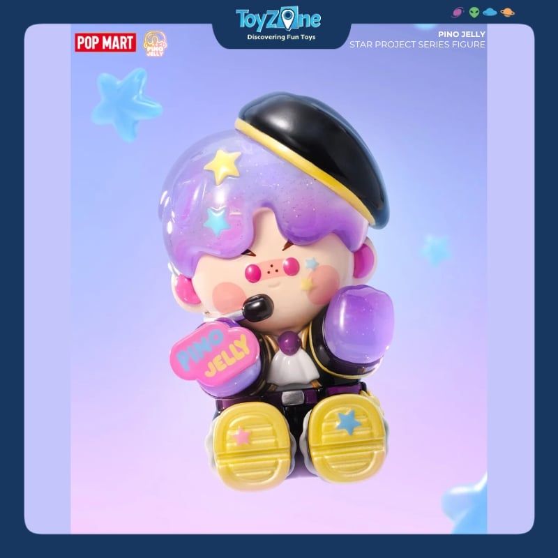 Mô hình đồ chơi Blind box Pino Jelly Star Project Series Figures ( Dự Án Ngôi Sao ) POP MART
